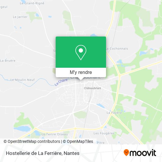 Hostellerie de La Ferrière plan