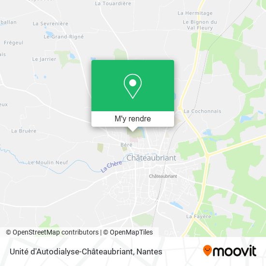 Unité d'Autodialyse-Châteaubriant plan