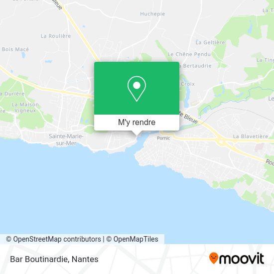 Bar Boutinardie plan