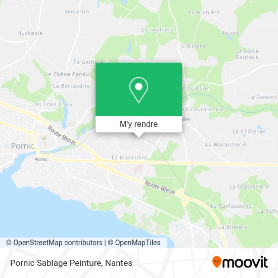 Pornic Sablage Peinture plan