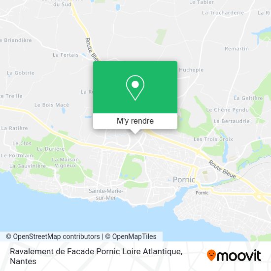 Ravalement de Facade Pornic Loire Atlantique plan