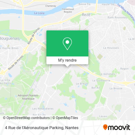 4 Rue de l'Aéronautique Parking plan
