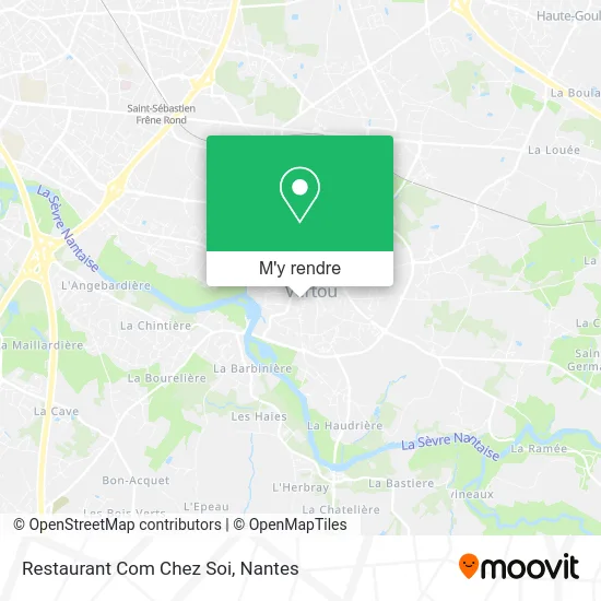 Restaurant Com Chez Soi plan
