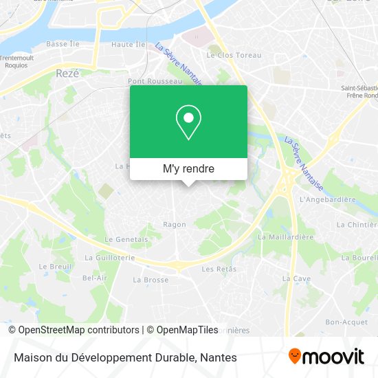 Maison du Développement Durable plan