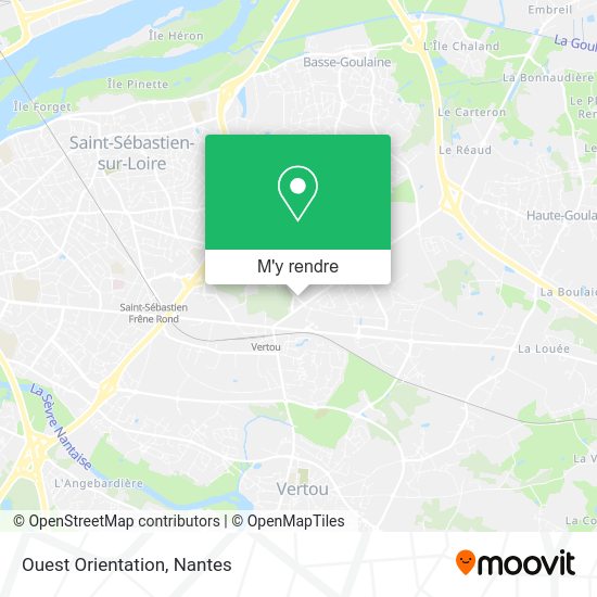 Ouest Orientation plan