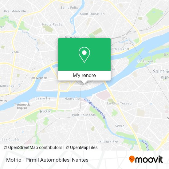 Motrio - Pirmil Automobiles plan