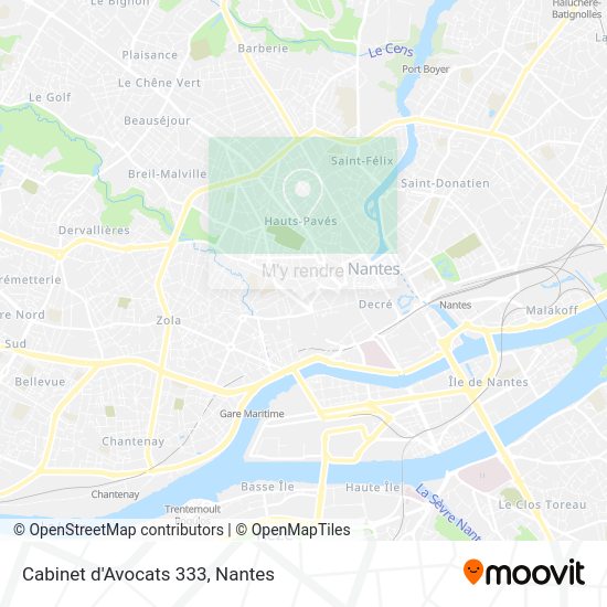 Cabinet d'Avocats 333 plan