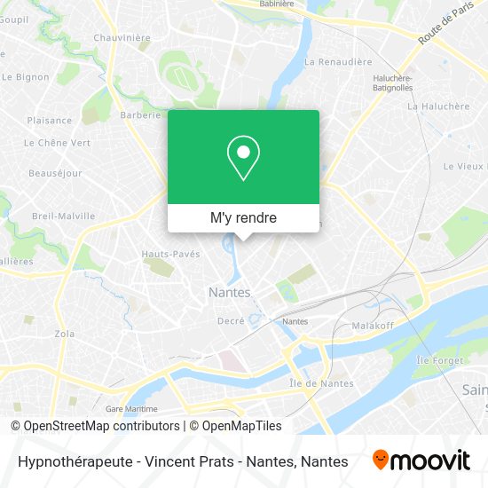 Hypnothérapeute - Vincent Prats - Nantes plan