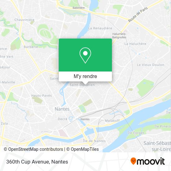 360th Cup Avenue plan
