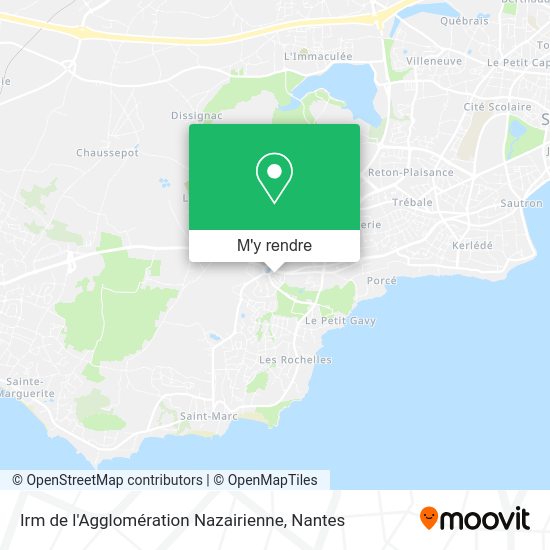 Irm de l'Agglomération Nazairienne plan