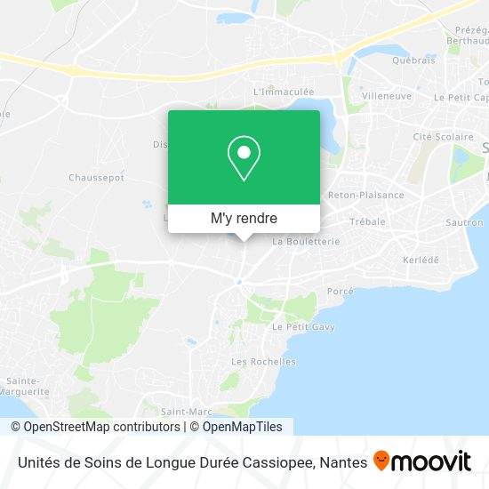 Unités de Soins de Longue Durée Cassiopee plan