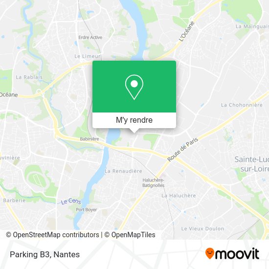 Parking B3 plan