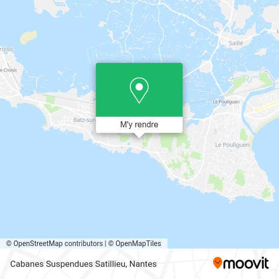 Cabanes Suspendues Satillieu plan