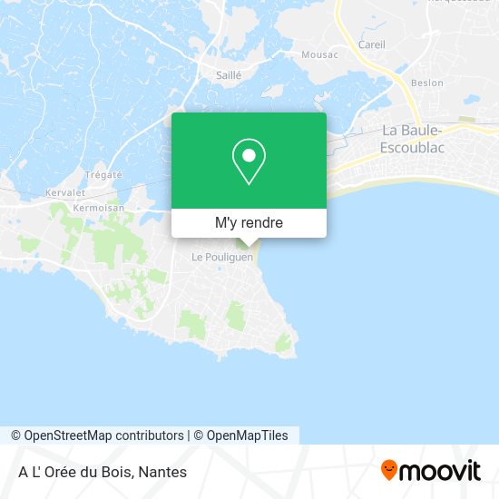 A L' Orée du Bois plan