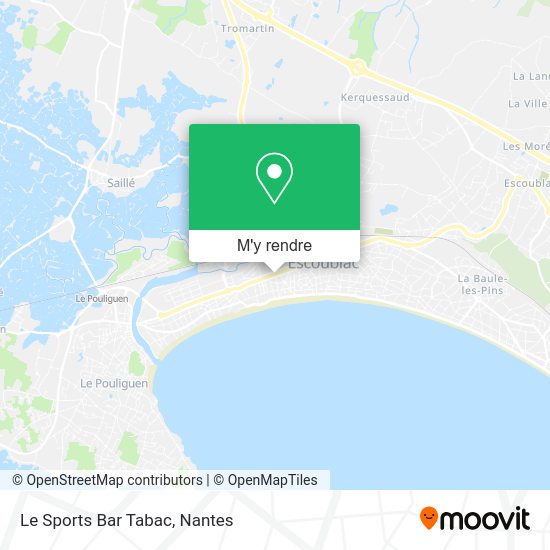 Le Sports Bar Tabac plan
