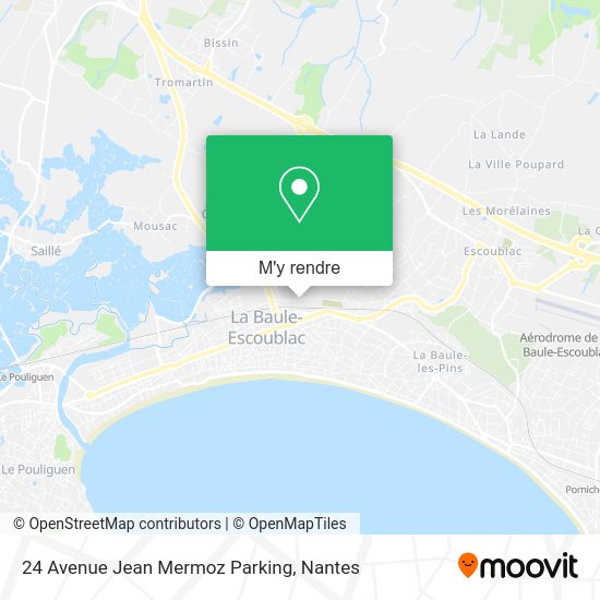 24 Avenue Jean Mermoz Parking plan