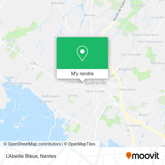 L'Abeille Bleue plan