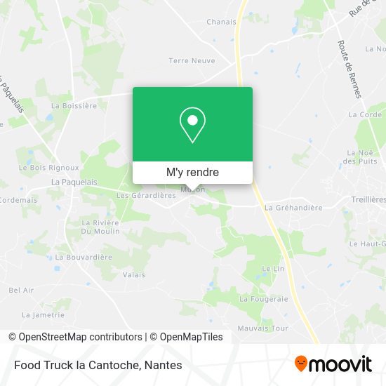 Food Truck la Cantoche plan