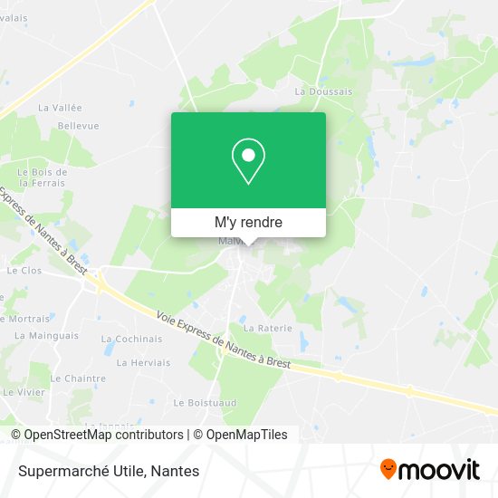 Supermarché Utile plan