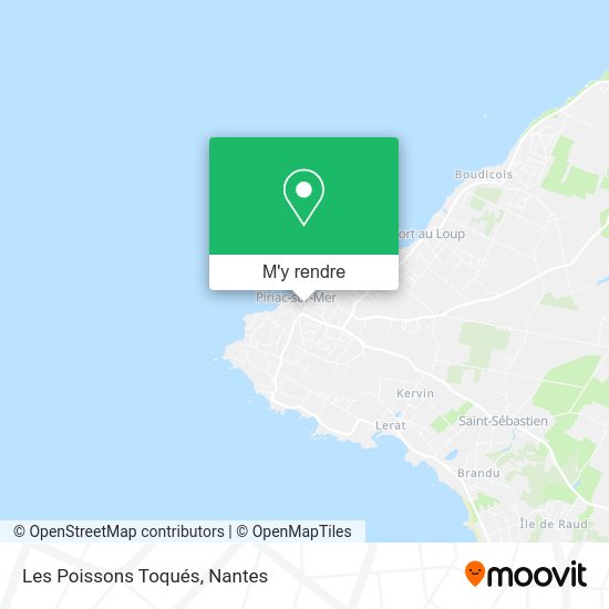 Les Poissons Toqués plan