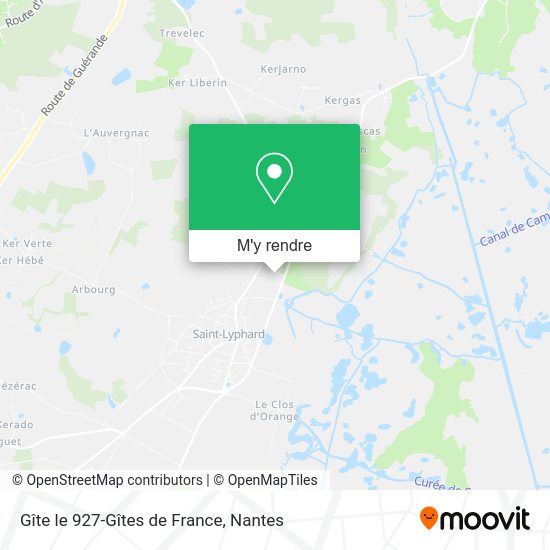Gîte le 927-Gîtes de France plan