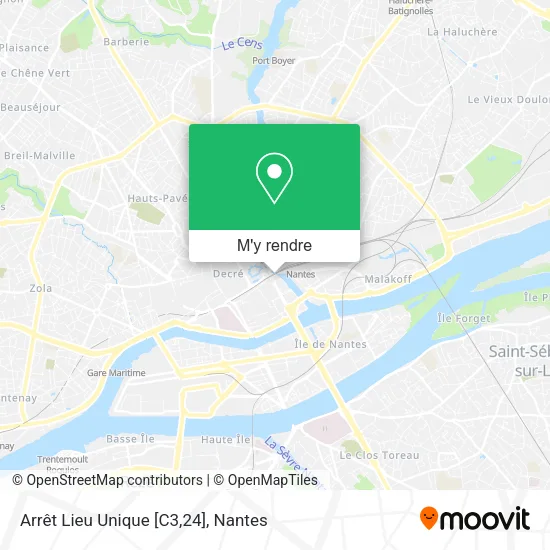 Arrêt Lieu Unique [C3,24] plan