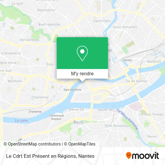 Le Cdrt Est Présent en Régions plan