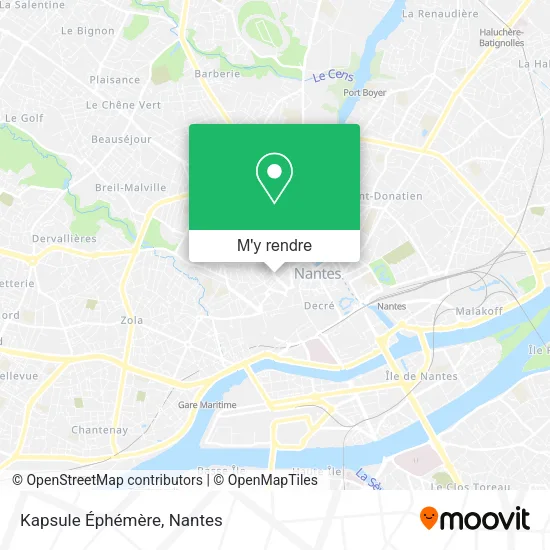 Kapsule Éphémère plan