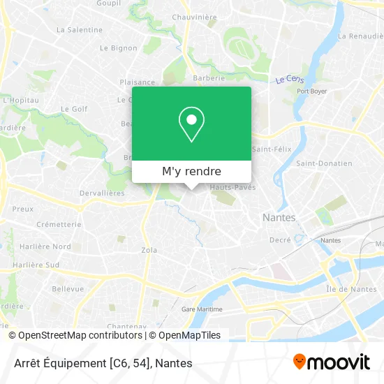 Arrêt Équipement [C6, 54] plan