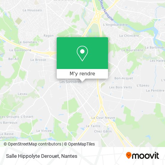 Salle Hippolyte Derouet plan