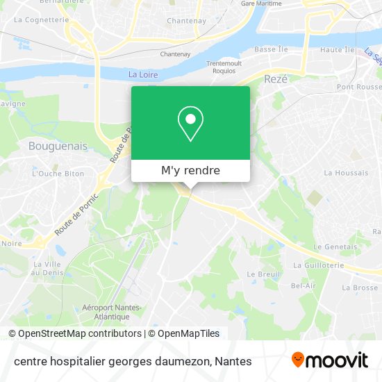 centre hospitalier georges daumezon plan