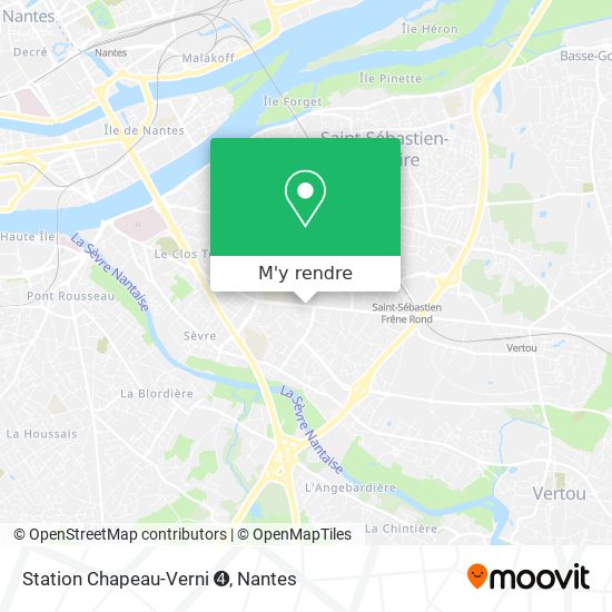 Station Chapeau-Verni ➍ plan