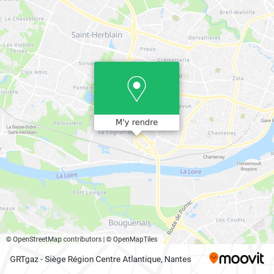 GRTgaz - Siège Région Centre Atlantique plan