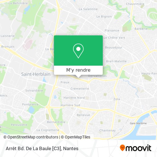 Arrêt Bd. De La Baule [C3] plan