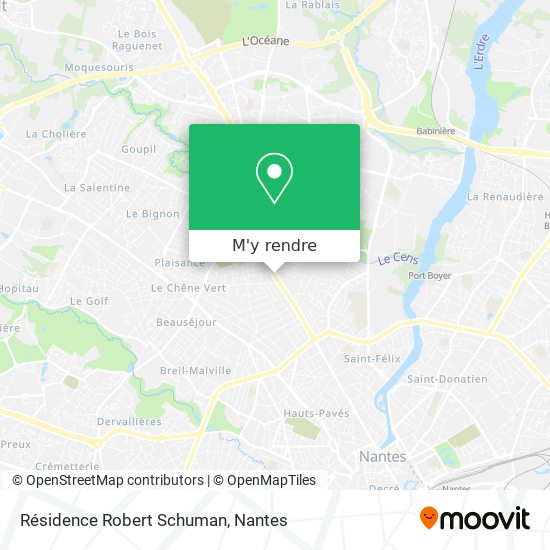 Résidence Robert Schuman plan