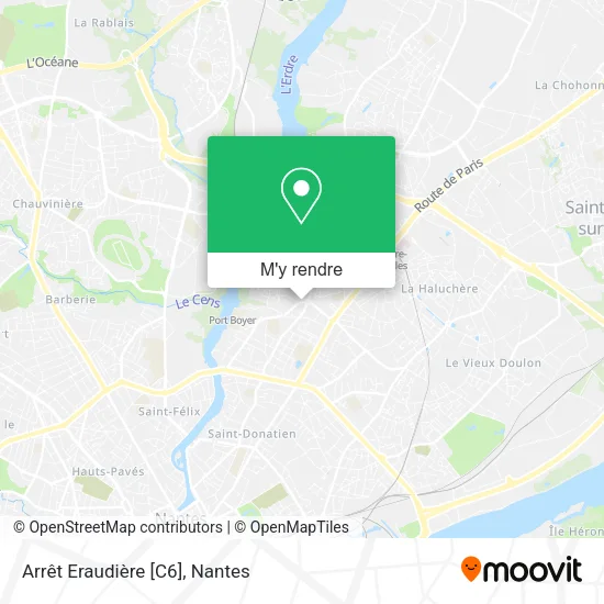 Arrêt Eraudière [C6] plan