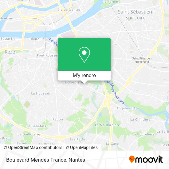 Boulevard Mendès France plan