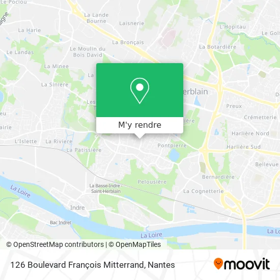 126 Boulevard François Mitterrand plan