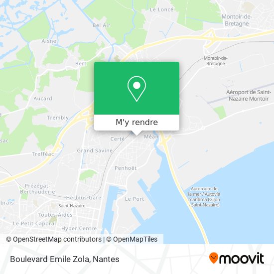 Boulevard Emile Zola plan
