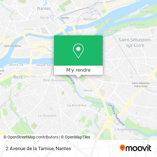 2 Avenue de la Tamise plan