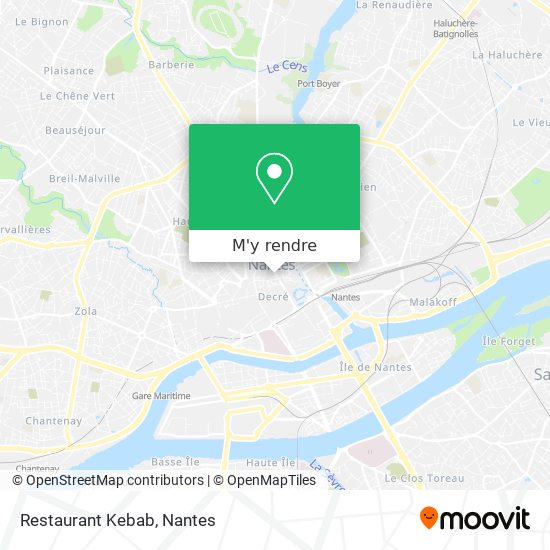 Restaurant Kebab plan