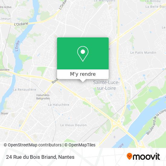 24 Rue du Bois Briand plan
