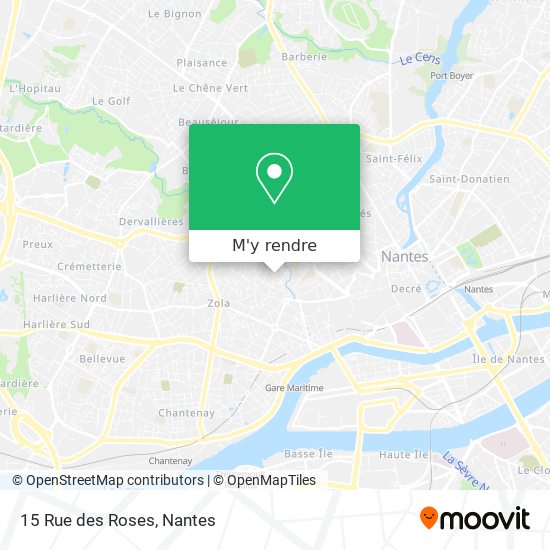 15 Rue des Roses plan