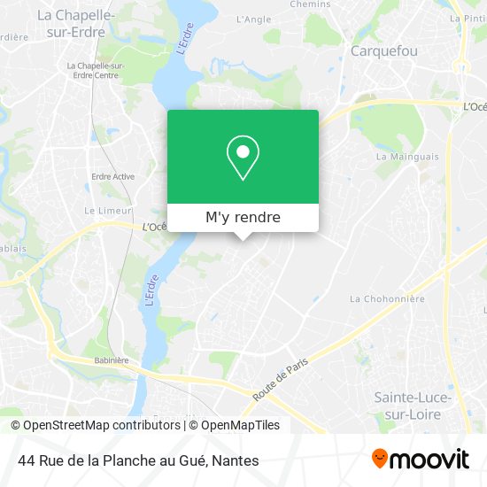 44 Rue de la Planche au Gué plan