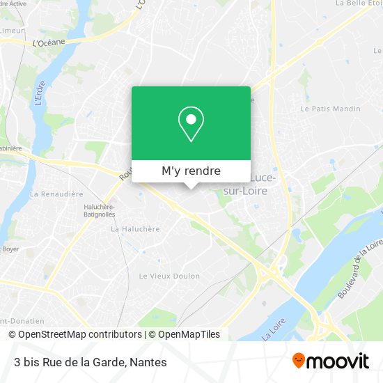 3 bis Rue de la Garde plan