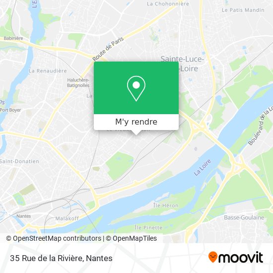 35 Rue de la Rivière plan