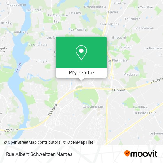 Rue Albert Schweitzer plan