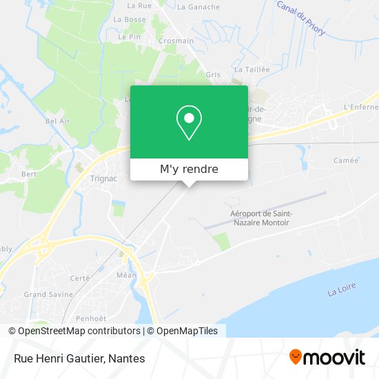 Rue Henri Gautier plan