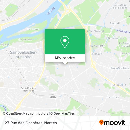 27 Rue des Onchères plan