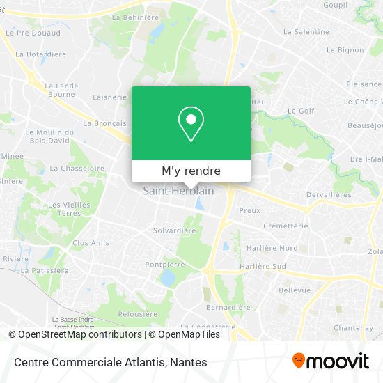 Centre Commerciale Atlantis plan